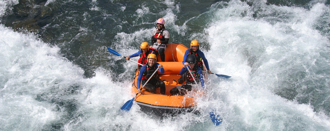 Rafting in Seti River
